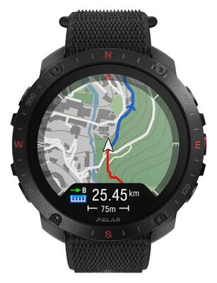 Polar Grit X2 Pro Night Black V2, size S-L (+ spare strap)