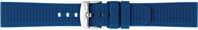 Silicone strap Morellato Tanaro 6085187.065 M, Blue, Quick Release