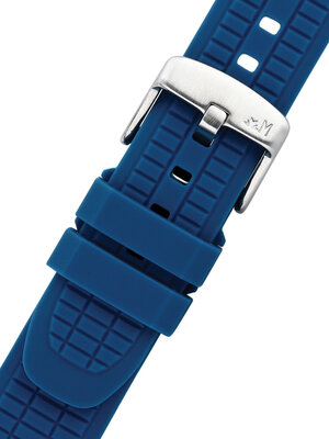 Silicone strap Morellato Tanaro 6085187.065 M, blue