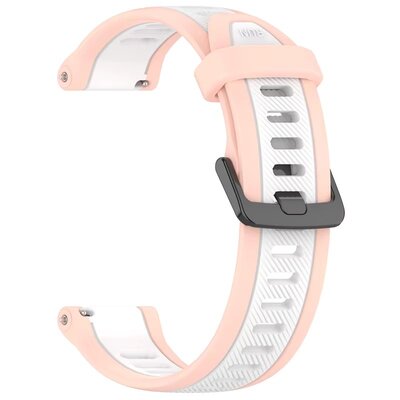 Ricardo Silicone Strap 20mm (for Garmin Venu, Venu Sq, Venu 2 plus, etc.), beige, Quick Release