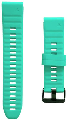 Ricardo Silicone Strap 22mm (for Garmin Fenix 8/7/6 (47mm), Epix 2 etc.), green, QuickFit