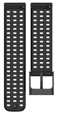 Silicone strap Ricardo 22mm (pro Suunto 9 Peak, Race, Vertical), black, Quick Release