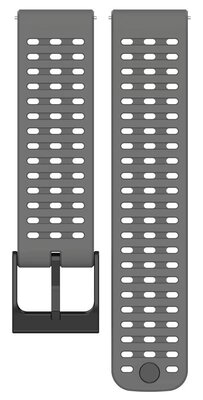 Ricardo Silicone Strap 22mm (for Suunto 9 Peak, Race, Vertical), grey, Quick Release