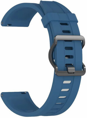 Silicone strap Ricardo 22mm (for Xiaomi), blue, Quick Release
