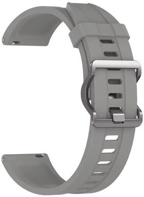 Silicone strap Ricardo 22mm (for Xiaomi), grey V1, Quick Release