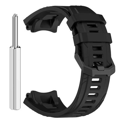 Ricardo silicone strap (for Amazfit T-Rex 3), black, + replacement accessories