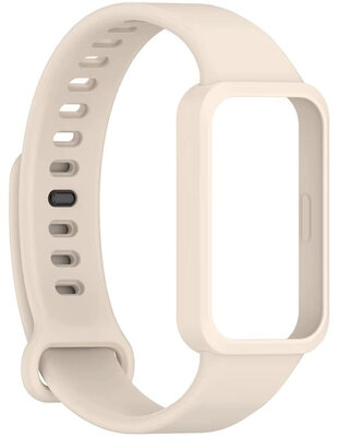 Ricardo Silicone Strap (for Xiaomi Mi Band 9 Active), beige