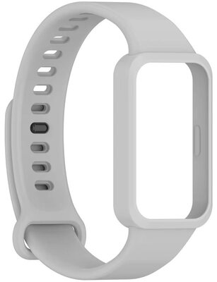 Ricardo Silicone Strap (for Xiaomi Mi Band 9 Active), grey
