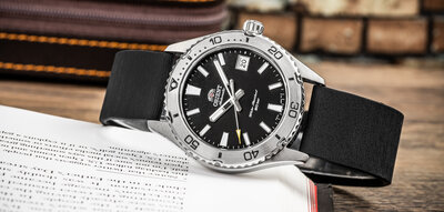 Silicone strap Ricardo Tivoli, black, Quick Release