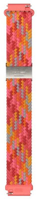 Textile strap Polar 20mm, red, size S