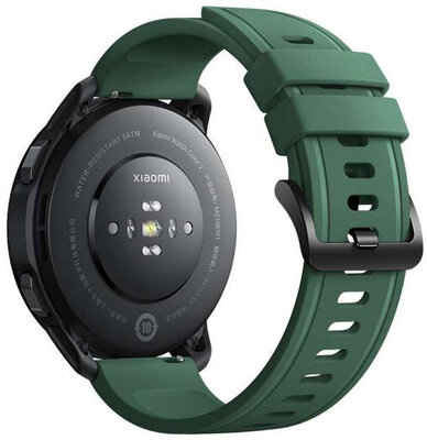 Silicone strap Xiaomi 22mm (pro Xiaomi Watch S1 Active), Green, Quick Release