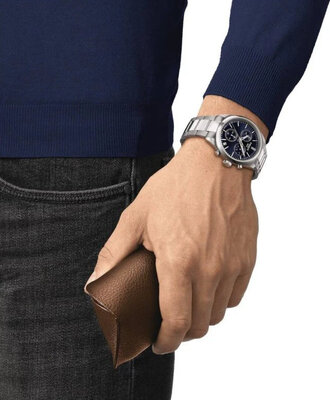 Tissot PR 100 Quartz Chronograph T150.417.11.041.00 IIHF 2025 Special Edition (+ spare strap)