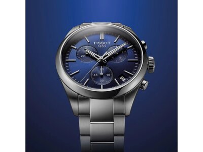 Tissot PR 100 Quartz Chronograph T150.417.11.041.00 IIHF 2025 Special Edition (+ spare strap)