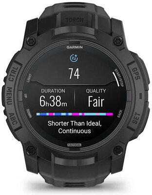 Garmin Instinct 3 AMOLED 50mm, Tactical Edition, Black