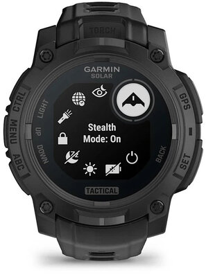 Garmin Instinct 3 SOLAR 45mm, Tactical Edition, Black
