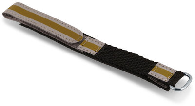 Plastic strap JVD JVDRJ7193.3 17mm, brown, children's