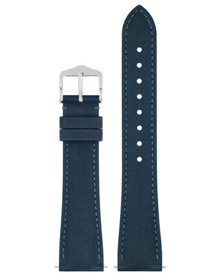 Natural strap Hirsch Fibre Plant M 04299180-2, blue, natural fibers, length M, Quick Release Limited Edition