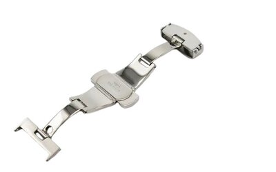 Silver butterfly clasp Ricardo for watches