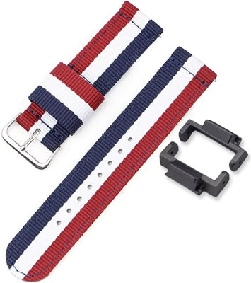 Textile strap Ricardo 16mm (for Casio G-Shock GA-2100/GA-2110, DW-5600, GW-6900), coloured V5, NATO, + adapter