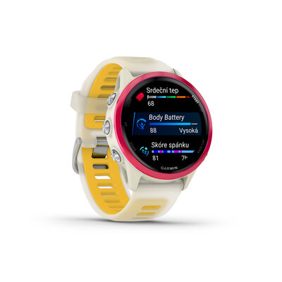 Garmin Forerunner 570 (42 mm), Raspberry, Bone/Mango