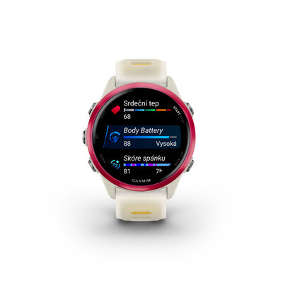 Garmin Forerunner 570 (42 mm), Raspberry, Bone/Mango