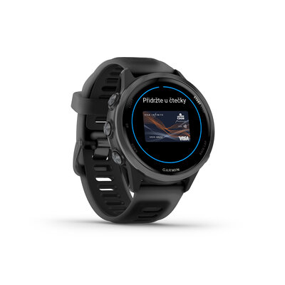 Garmin Forerunner 570 (42 mm), Slate Gray, Translucent Black