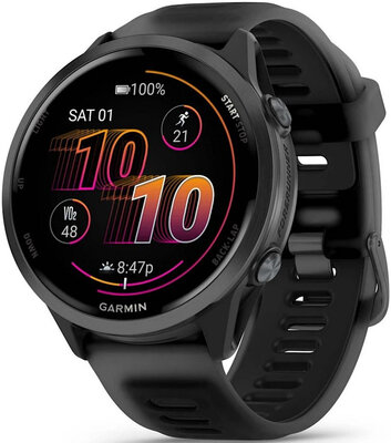 Garmin Forerunner 570 (47mm), Slate Gray, Translucent Black