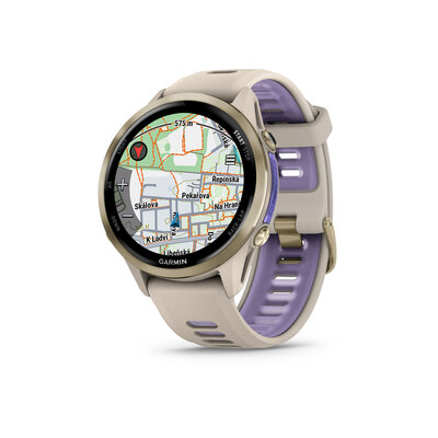 Garmin Forerunner 970, Soft Gold, French Grey, Indigo