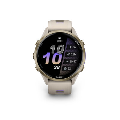 Garmin Forerunner 970, Soft Gold, French Grey, Indigo