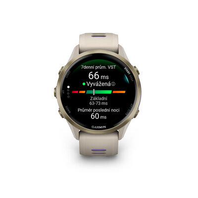 Garmin Forerunner 970, Soft Gold, French Grey, Indigo
