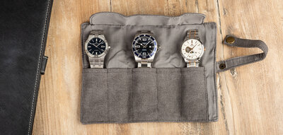 Watch case Ricardo Gaeta 5pcs, grey