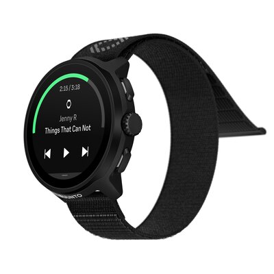 Suunto Run All Black (textile strap) | Hodinky-365.com