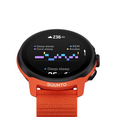 Suunto Run Coral Orange (textile strap)