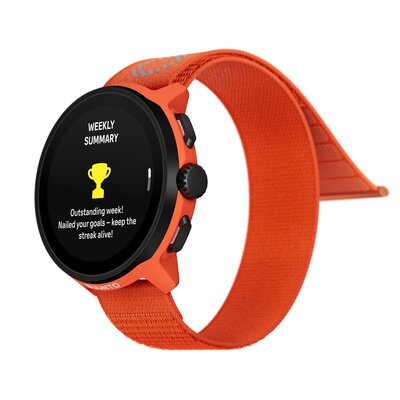 Suunto Run Coral Orange (textile strap)