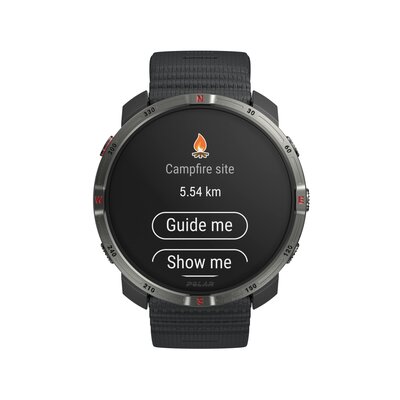 Polar Grit X2 Night Black, Size S-L