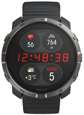 Polar Grit X2 Night Black, size S-L