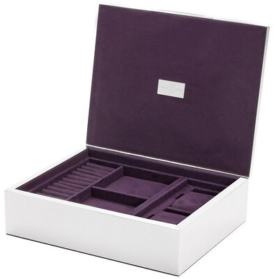 Watch box Wolf Silver 190001