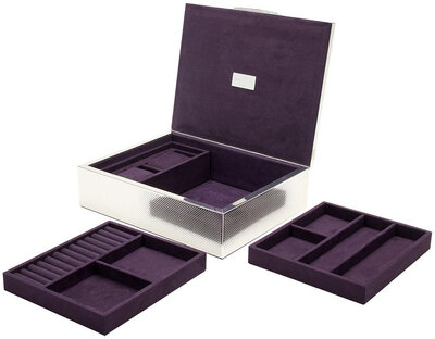 Watch box Wolf Silver 190001