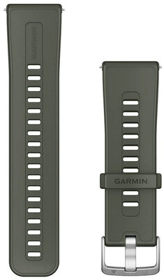 Silikonový řemínek Garmin 24mm (pro Garmin Venu X1), zelený, Quick Release, 010-13907-01