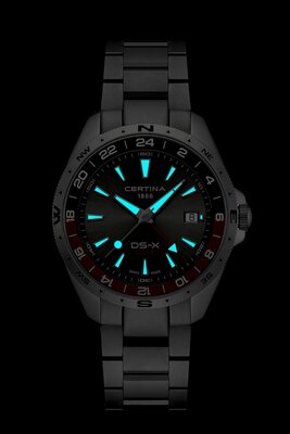 Certina DS-X Quartz GMT C047.452.11.081.01 | Hodinky-365.com