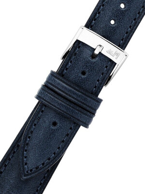 Leather strap Morellato Reggiani 6122E40.062 M, Blue