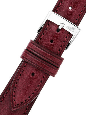 Leather strap Morellato REGGIANI 6122E40.081 S, Red