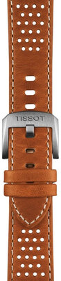 Leather strap Tissot T852.050.049 20mm, Brown