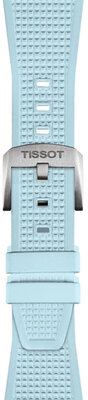 Rubber strap Tissot T852.050.985 (for the model Tissot PRX 40mm), Blue