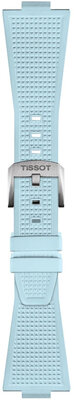 Rubber strap Tissot T852.050.985 (for the model Tissot PRX 40mm), Blue