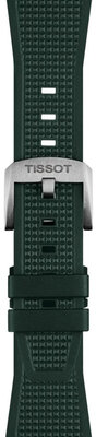 Rubber strap Tissot T852.050.987 (for the model Tissot PRX 40mm), Green