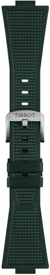 Rubber strap Tissot T852.050.987 (for the model Tissot PRX 40mm), Green