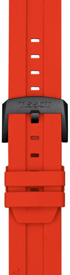 Silicone strap Tissot T852.048.933 22mm, Red