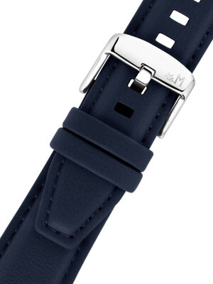 Leatherette strap Morellato Sanremo 5967432.062 M, Blue