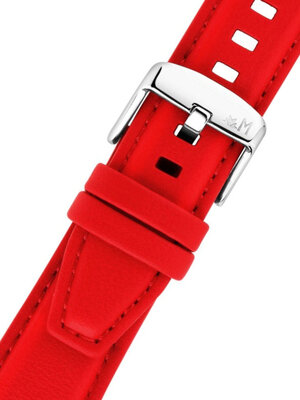 Leatherette strap Morellato Sanremo 5967432.083 M, Red